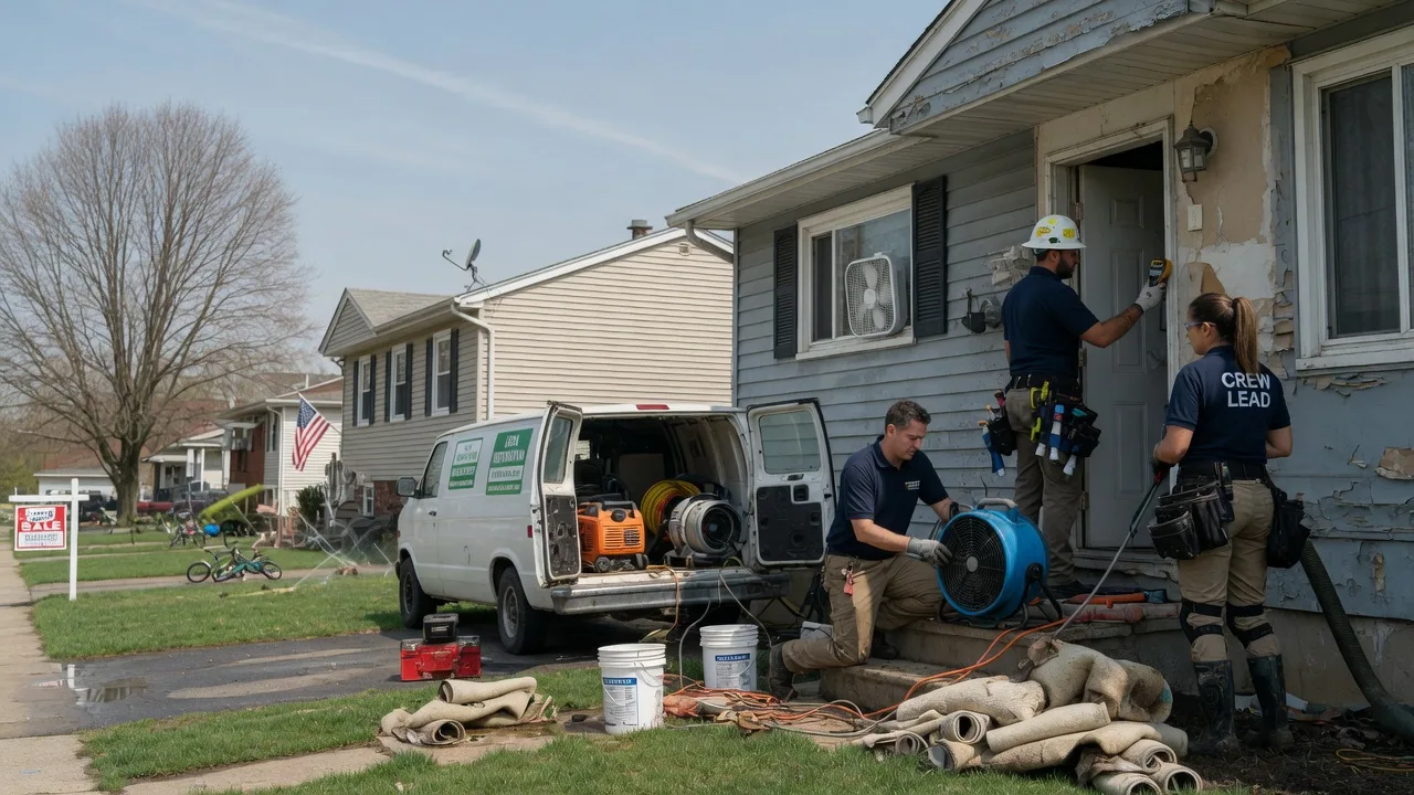 Flood Cleanup in Granbury, TX near me
